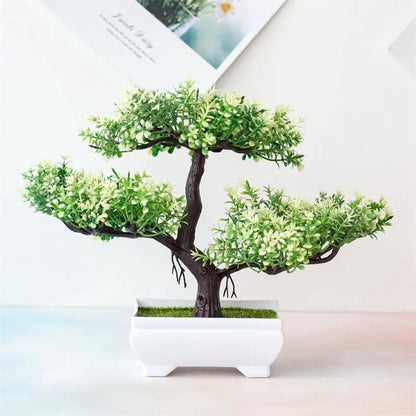 Artificial Plastic Plants Bonsai