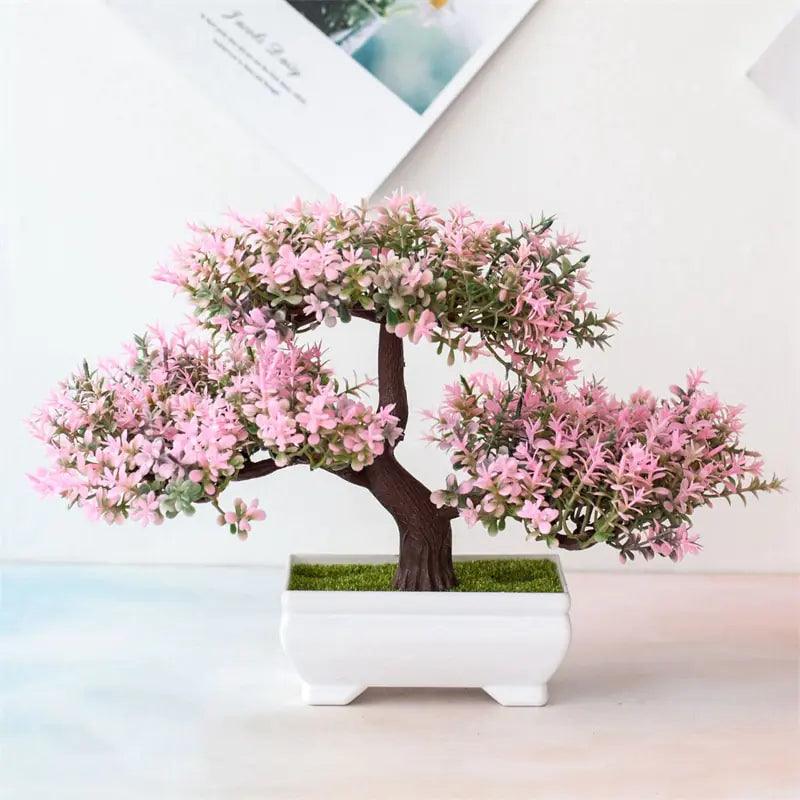 Artificial Plastic Plants Bonsai