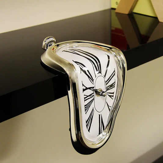 Melting Distorted Wall Clocks