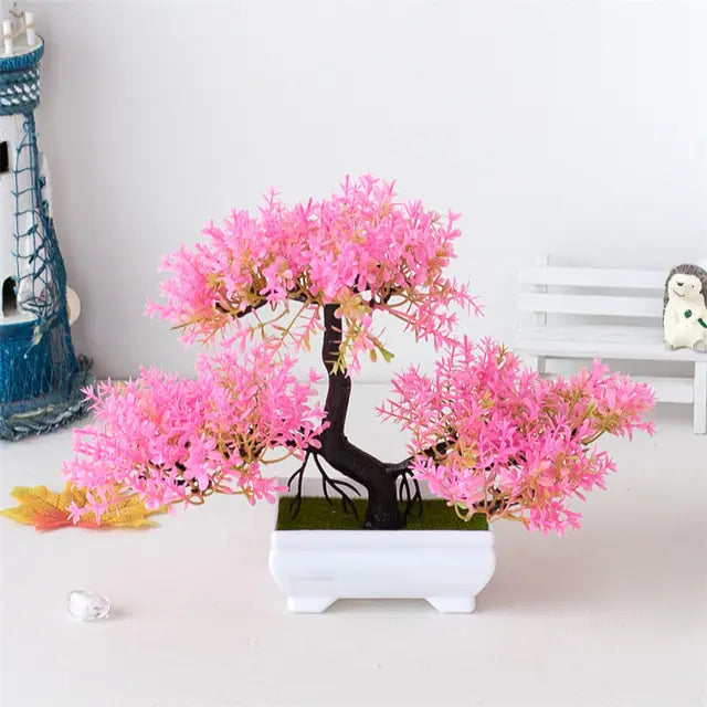 Artificial Plastic Plants Bonsai