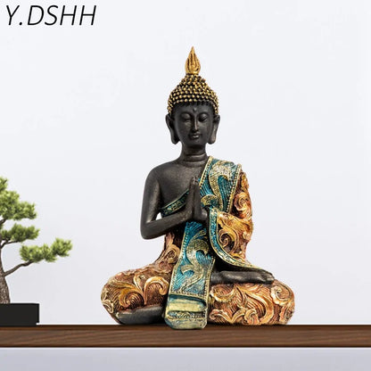 Buddha Meditating Sitting Figurine