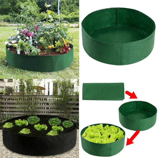 Fabric Raised Garden Bed with Handles