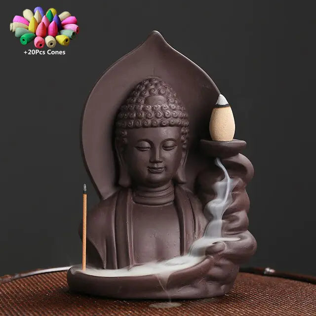 Auspicious Clouds Incense Burner Holder