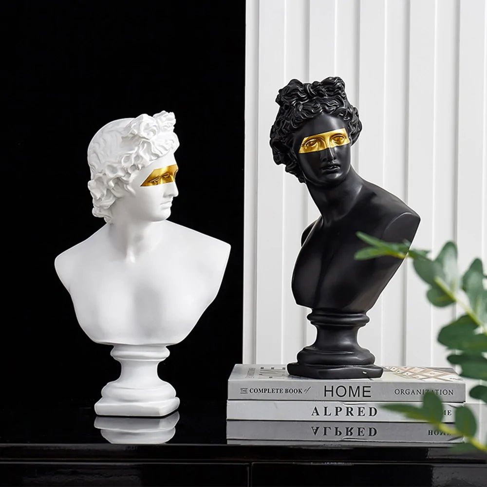 David Resin Statue Sculpture