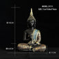 Buddha Meditating Sitting Figurine