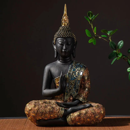 Buddha Meditating Sitting Figurine